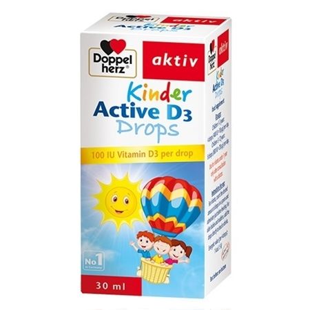 Siro bổ sung Vitamin D3 cho bé Kinder Active D3