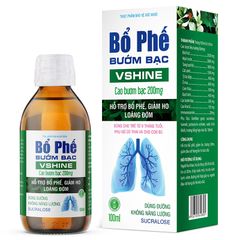 Bổ phế bướm bạc Vshine cho trẻ sơ sinh và trẻ nhỏ