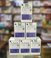 Aqua CalciS Vshine bổ sung Calci hữu cơ, D3, K2 lọ 30 viên