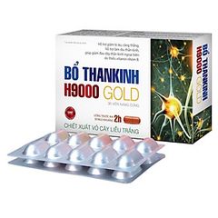 Bổ thần kinh H9000 Gold VShine chiết xuất vỏ cây liễu trắng lọ 60 viên