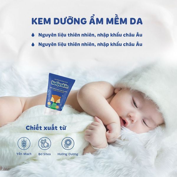 Kem dưỡng ẩm, mềm da Kutieskin