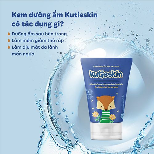 Kem dưỡng ẩm, mềm da Kutieskin