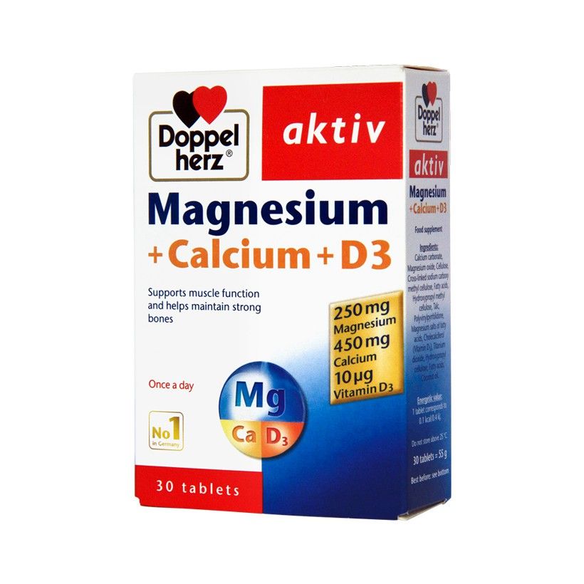 Viên uống bổ xương khớp Aktiv Magnesium Calcium D3