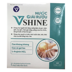 Nước giải rượu Vshine gói 10ml