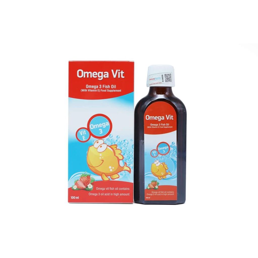 Siro Omega Vit 100ml nhỏ giọt cho trẻ sơ sinh