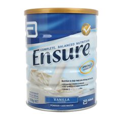 Sữa bột dinh dưỡng Ensure Úc hương vani 850g