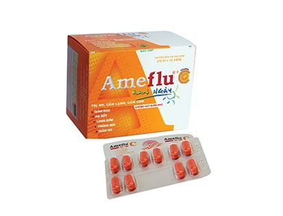 Ameflu C giảm đau hạ sốt tăng đề kháng cho trẻ trên 6 tuổi