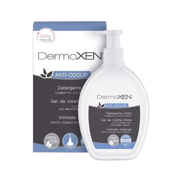 Vệ sinh phụ nữ Dermoxen Anti-Dour ngăn mùi màu xanh