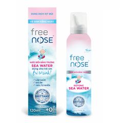 Xịt mũi đẳng trương Free Nose cho trẻ sơ sinh