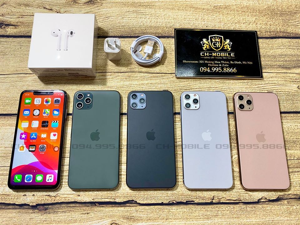 Iphone 11 Pro Max Xanh