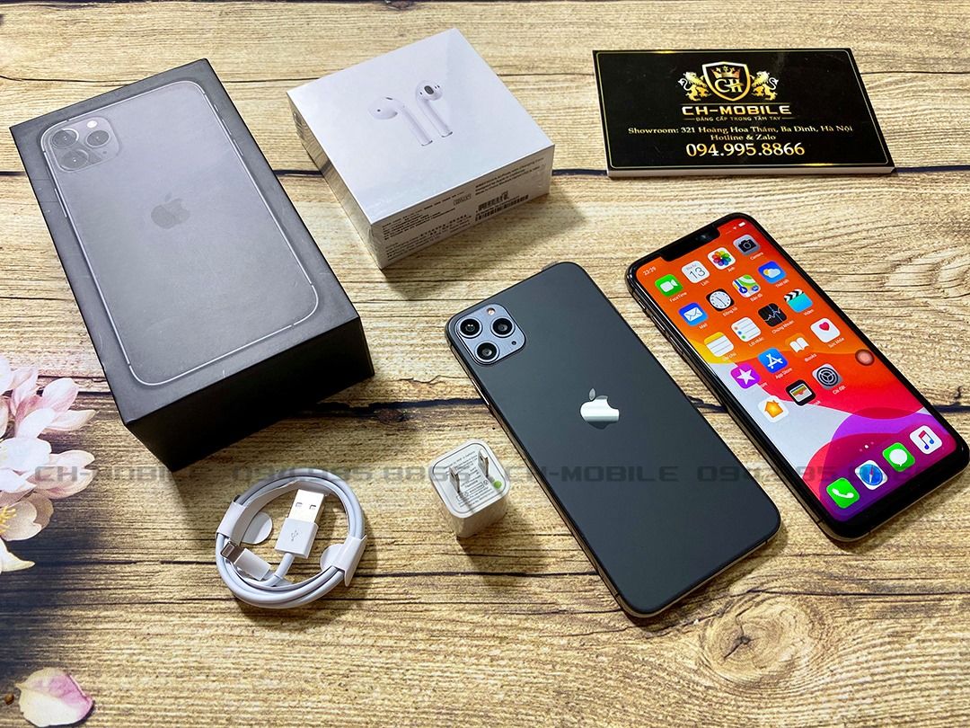 Iphone 11 Pro Max Xanh