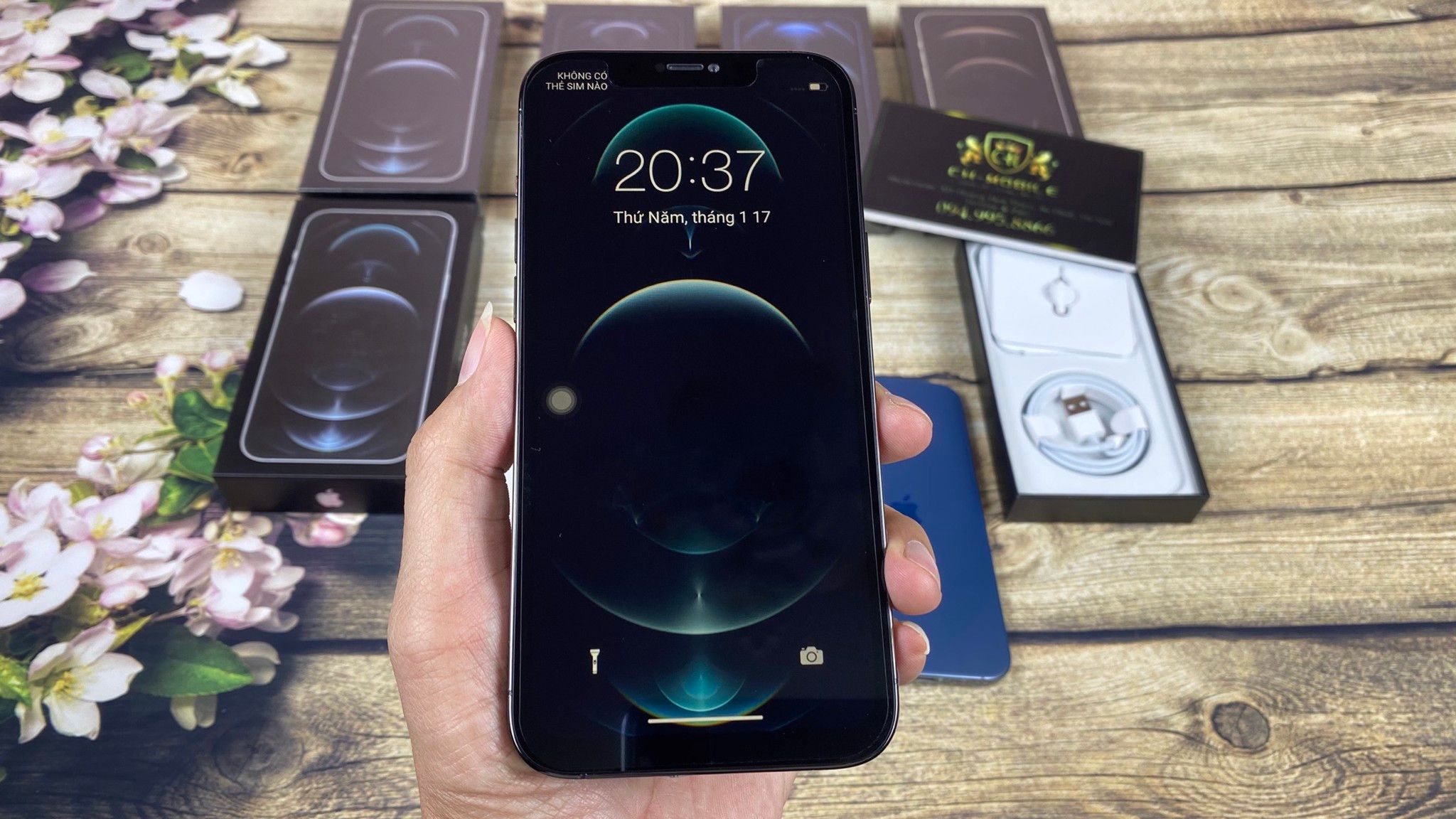 iPhone 12 Pro Max Đen Xám chì