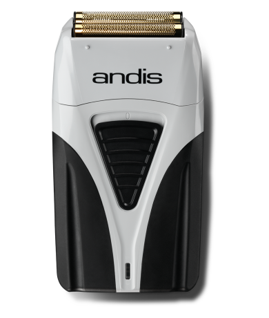  Andis - Máy cạo khô TS-2 ProFoil Lithium Ion Titanium Foil Shaver w/Stand + Black Grip 