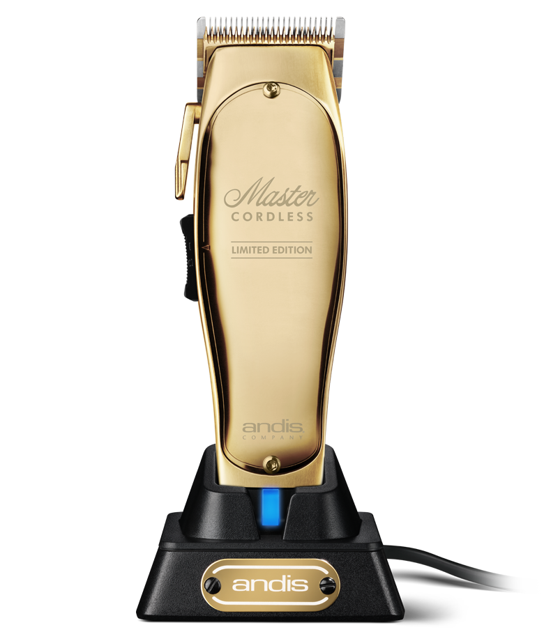  Andis - Master Cordless Limited Edition Gold Clipper 