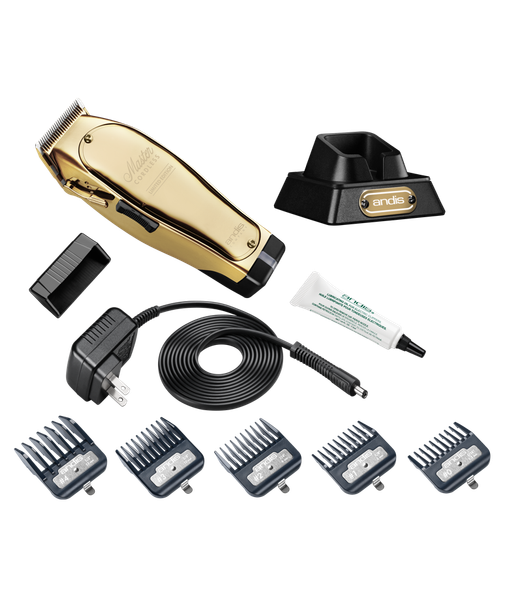  Andis - Master Cordless Limited Edition Gold Clipper 