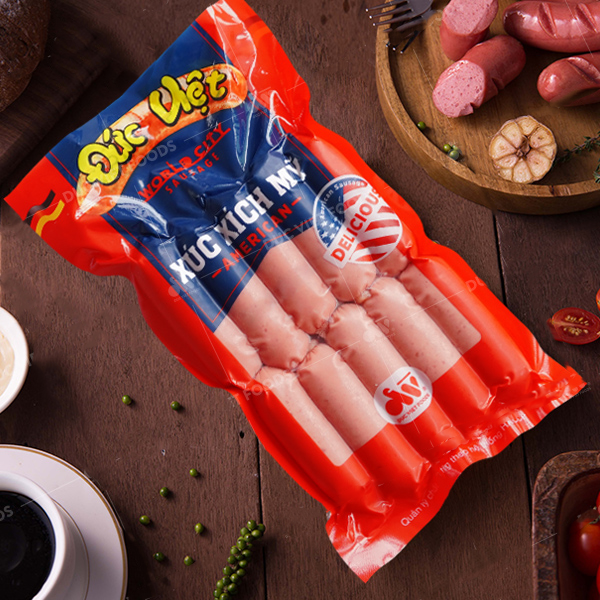  Xúc Xích Mỹ - Đức Việt  (500G/túi) 