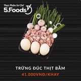  Trứng đúc thịt bằm (sơ chế) 