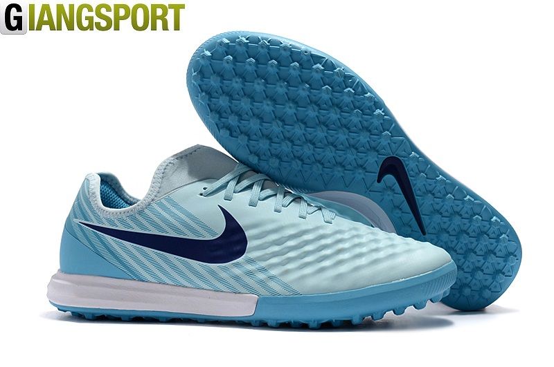 Giày sân cỏ nhân tạo Nike MagistaX Finale II xanh nhạt TF