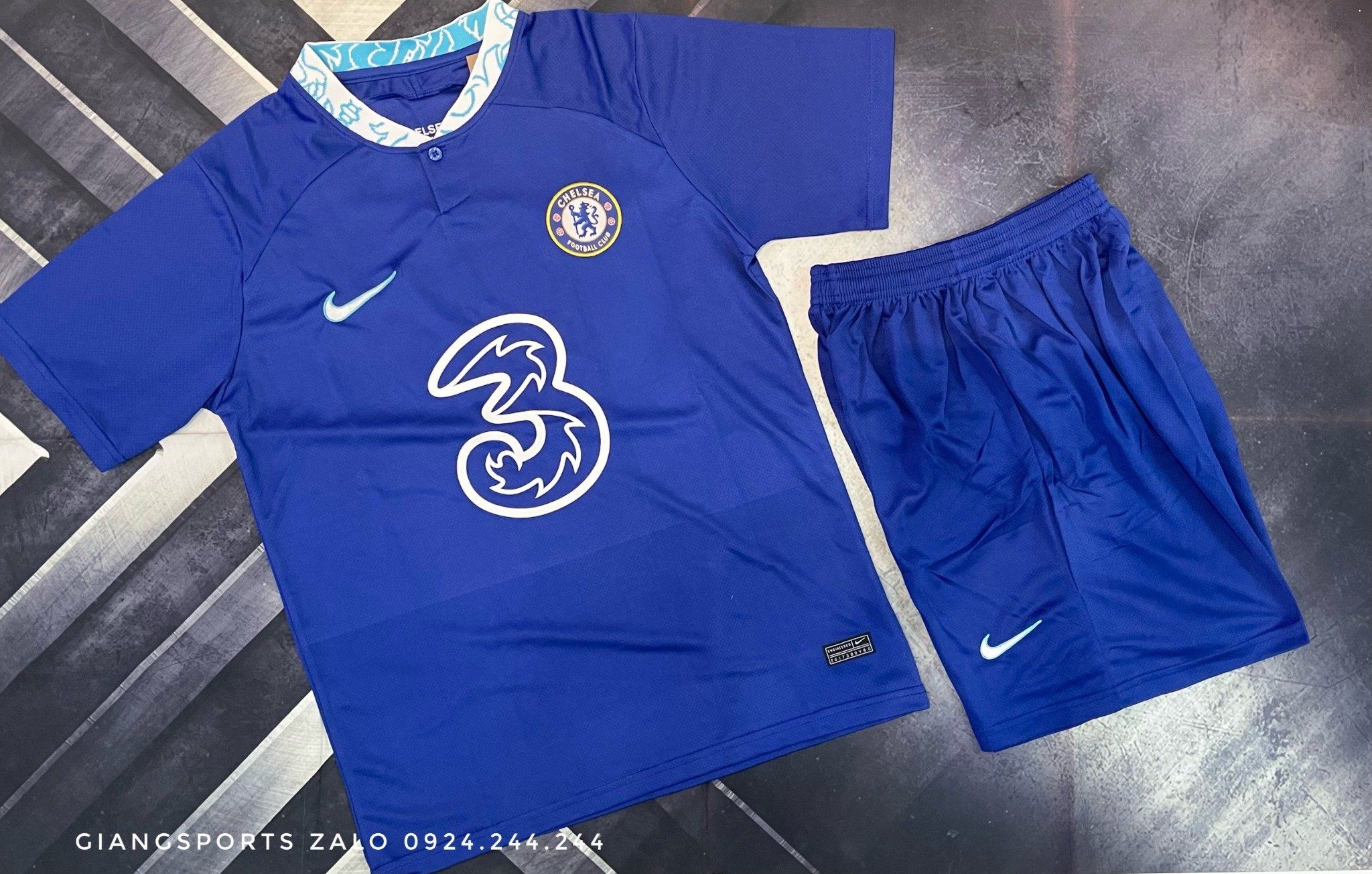 Áo bóng đá CLB Chelsea mùa 2022/2023 (Made in Thailand) - Home Kits