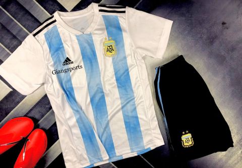 Áo bóng đá Quốc gia Argentina 2018/2019 (Đặt may) - Home Kits