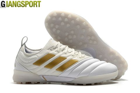 Giày sân cỏ nhân tạo Adidas Copa 20.1 trắng TF