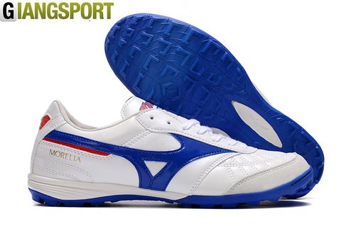 Giày sân cỏ nhan tạo Mizuno Morelia sọc xanh TF