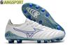 Giày sân cỏ tự nhiên Mizuno Morelia Neo III trắng FG