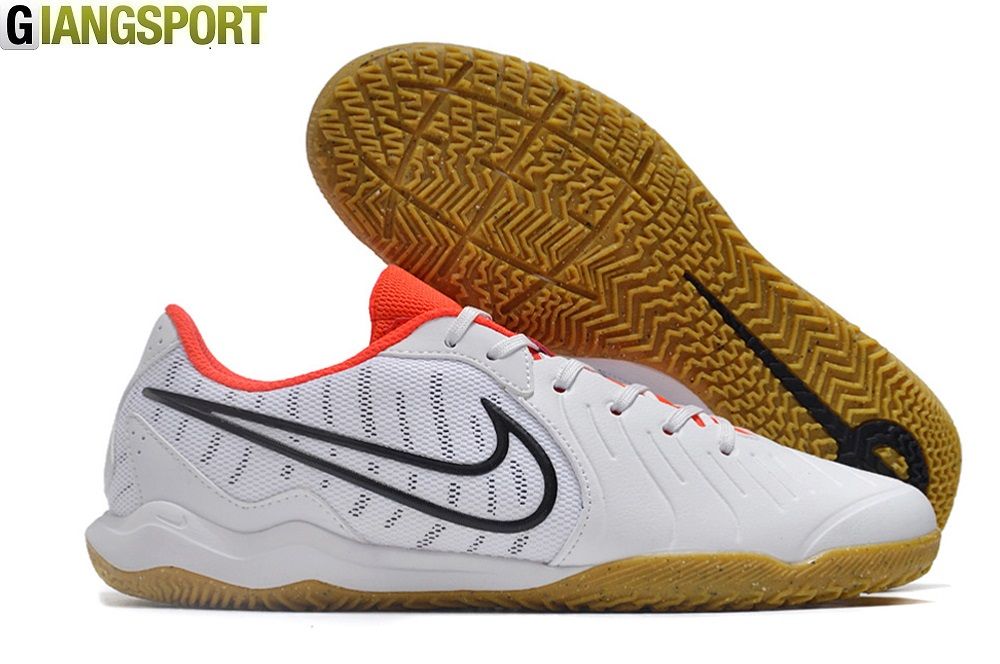 Giày sân futsal Nike Tiempo Legend 10 trắng đế IC