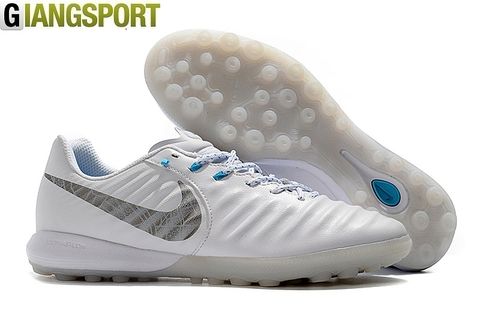 Giày sân cỏ nhân tạo Nike Tiempo Legend Pro VII trắng TF