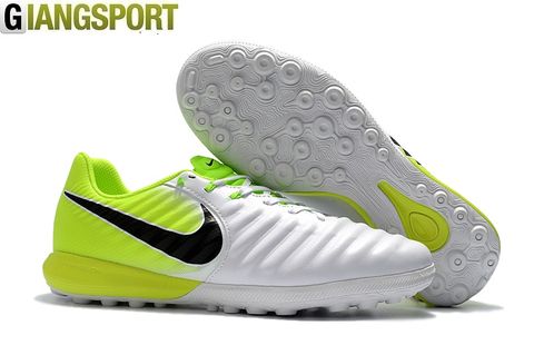 Giày sân cỏ nhân tạo Nike Tiempo Legend Pro VII trắng TF