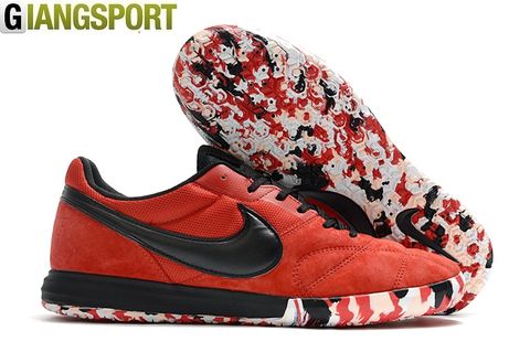 Giày đá banh Nike Premier Sala II đỏ xám IC
