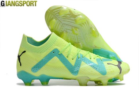 Giày sân cỏ tự nhiên Puma Future Ultimate xanh đế FG