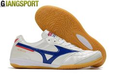 Giày sân futsal Mizuno Morelia sọc xanh IC