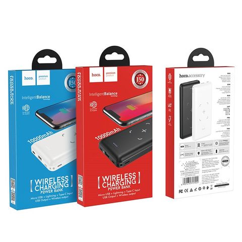 Sạc dự phòng không dây Hoco J50 10000mAh