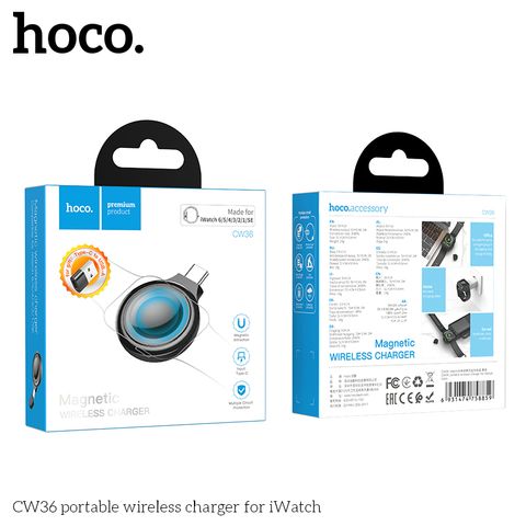 Sạc không dây 15w Hoco CW36 cho Apple watch