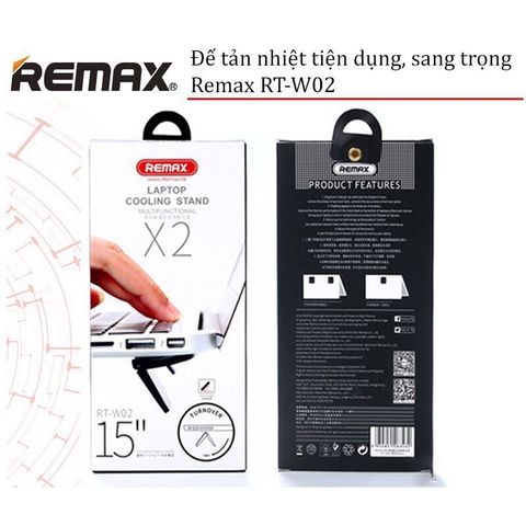 Đế tản nhiệt laptop Remax RT-W02