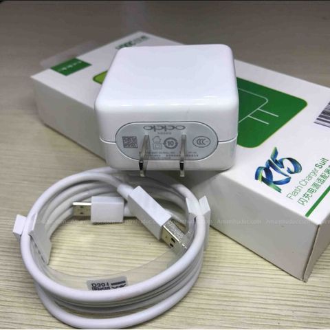 Bộ sạc nhanh VOOC R15 chân micro