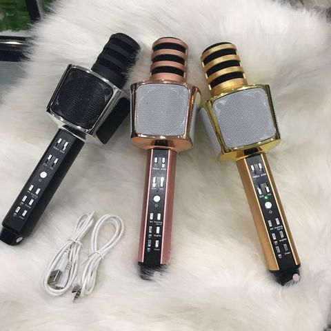 Mic Karaoke Không Dây Tích Hợp Loa Bluetooth SD17