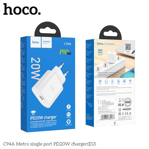 Củ sạc nhanh Hoco C94a 20w