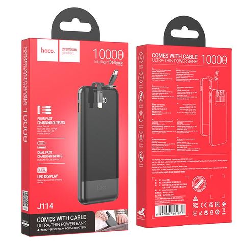 Sạc dự phòng Hoco J114 10000mAh - 20000mAh