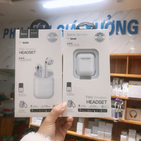 Tai nghe airpod Hoco Su69 (kèm bao đựng)