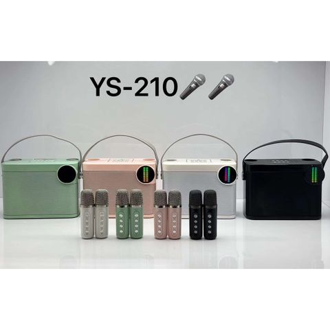 Loa Bluetooth kèm 2 Mic YS-210