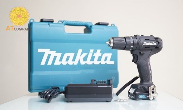  Máy khoan búa và vặn vít dùng pin (12V Max) Makita HP333DWYB 