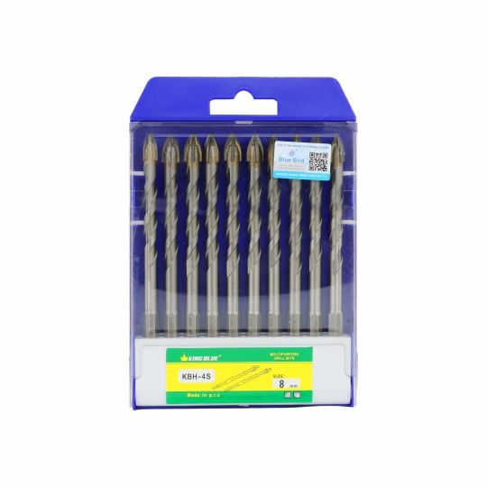  Mũi Khoan đa năng Lục Giác 4 Cạnh Kingblue KBH4S-8*100 