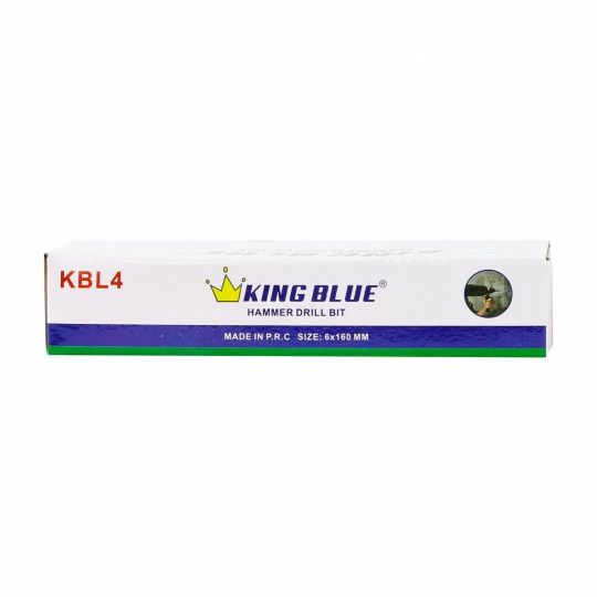  Mũi Khoan Bê Tông 4 Cạnh Kingblue KBL4-06*160 