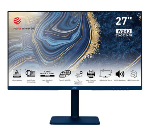 Màn hình MSI Modern MD272QP Ultramarine 27inch 2k IPS