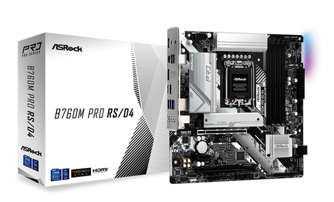 Mainboard ASRock B760M Pro RS/D4