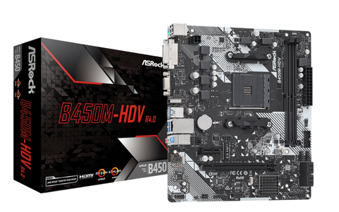 Mainboard Asrock B450M-HDV R4.0