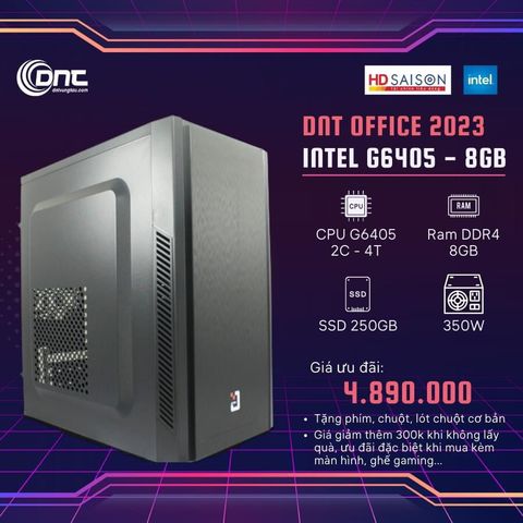 Bộ Máy Bàn - DNT Office Intel 2023