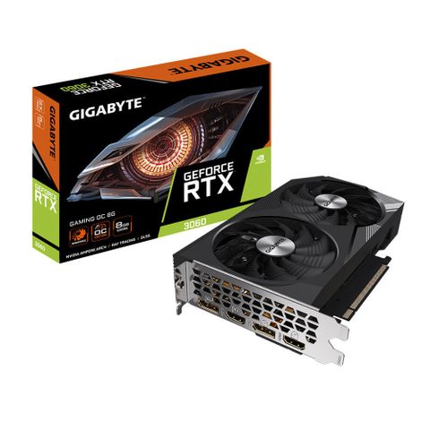 Card màn hình GIGABYTE GeForce RTX 3060 GAMING OC 8G (GV-N3060GAMING OC-8GD)